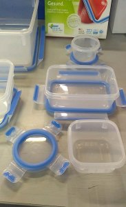 Emsa Emsa Food Clip&Close 508568 5 pcs. Set transparent/blue 3