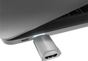 Adapter USB TerraTec C12 USB-C - HDMI Szary  (306704) 2
