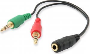 Kabel Equip Equip Audio Splitter Y-Kabel female -> 2x male 1