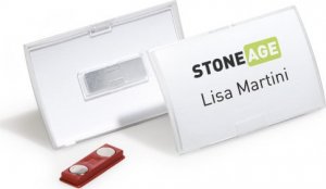 Durable DURABLE Namensschild Click Fold m Magnet 40x75mm 10 St 2