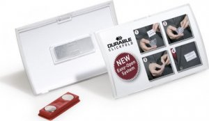 Durable DURABLE Namensschild Click Fold m Magnet 40x75mm 10 St 3
