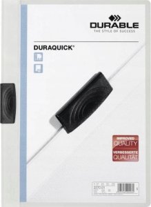 Durable Folder z klipsem Duraquick 1-20 kartek biały 3