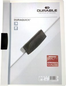 Durable Folder z klipsem Duraquick 1-20 kartek biały 5