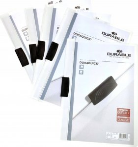 Durable Folder z klipsem Duraquick 1-20 kartek biały 6