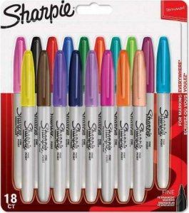Sharpie Sharpie Marker Fein Rundspitze F 18er Fun-Farben 1