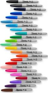 Sharpie Sharpie Marker Fein Rundspitze F 18er Fun-Farben 3