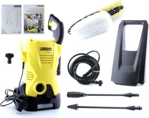 Myjka ciśnieniowa Karcher K2 Premium (1.673-305) + Miękka szczotka myjąca (6.903-276.0) 4