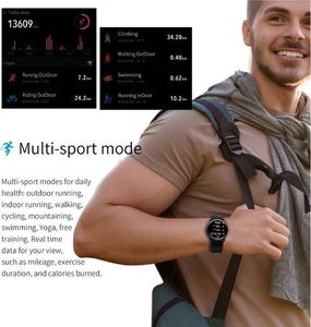 Smartwatch Gino Rossi ZG309E Czarny  (14315) 12