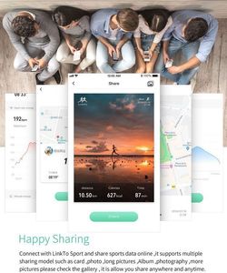 Smartwatch Gino Rossi ZG309E Czarny  (14315) 10