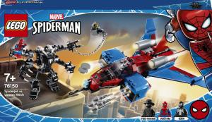 LEGO Marvel Spider-Man Pajęczy odrzutowiec kontra mech Venoma (76150) 1