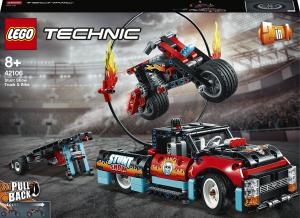 LEGO Technic Furgonetka i motocykl kaskaderski (42106) 1