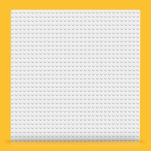 LEGO Classic Biała płytka konstrukcyjna (11010) 7