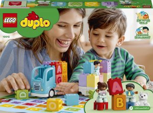 LEGO Duplo Ciężarówka z alfabetem (10915) 8