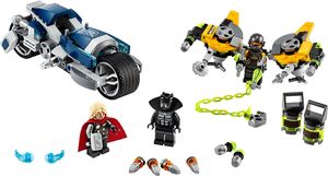 LEGO Marvel Walka na motocyklu (76142) 5