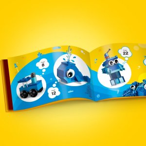 LEGO Classic Niebieskie klocki kreatywne (11006) 6