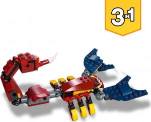 LEGO Creator Smok ognia (31102) 12