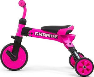Rowerek biegowy Milly Mally Trójkołowy 2w1 Grande Pink 2