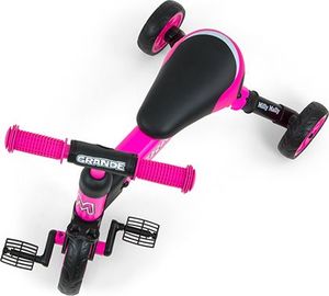Rowerek biegowy Milly Mally Trójkołowy 2w1 Grande Pink 3