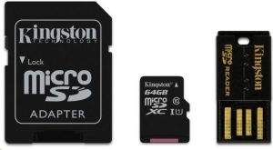Karta Kingston MicroSDXC 64 GB Class 10  (MBLY10G2/64GB) 1