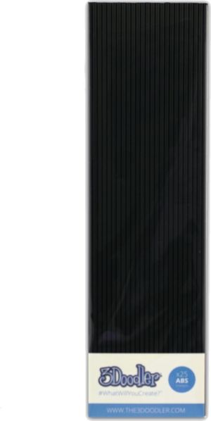 3Doodler Filament ABS - Wkłady zapasowe do długopisu 3Doodler 25 sztuk, czarne (AB01-BBB) 4