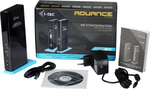 Stacja/replikator I-TEC Dual Docking Station USB 3.0 (U3HDMIDVIDOCK) 6