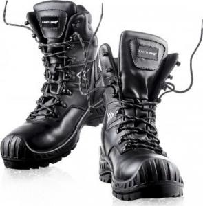 Lahti Pro trzewiki bez podnoska, wysokie, skórzane, czarne, O2 Src, "45" (L3030445) 3