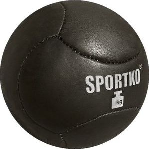 SportKO Skórzana piłka lekarska SportKO Medbol 12kg 1