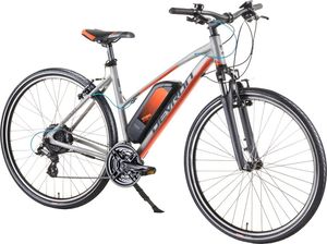 Rower elektryczny Devron Damski crossowy rower elektryczny Devron 28162 28" - model 2019 Kolor Srebrny, Rozmiar ramy 19,5" 1