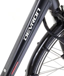 Rower elektryczny Devron 28124A 28" czarny 11