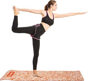 inSPORTline Mata treningowa Camu 173 cm x 61 cm x 0.8 cm pomarańczowa 3