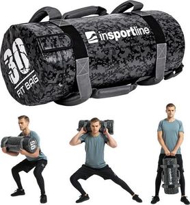 inSPORTline Sandbag Worek do ćwiczeń Fitness Crossfit inSPORTline Fitbag Camu 30 kg 1