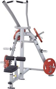 Steelflex Maszyna do mięśni pleców i ramion Steelflex PlateLoad Line PLLA Kolor Szary 2