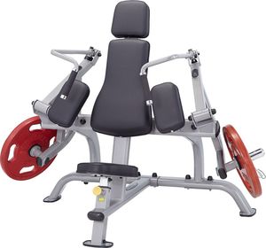 Steelflex Maszyna na mięśnie tricepsów Steelflex PlateLoad Line PLTE Kolor Czarno-czerwony 2