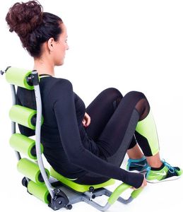 inSPORTline Kołyska do mięśni brzucha inSPORTline AB Perfect Twist Kolor Czerwony 7