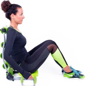 inSPORTline Kołyska do mięśni brzucha inSPORTline AB Perfect Twist Kolor Czerwony 8