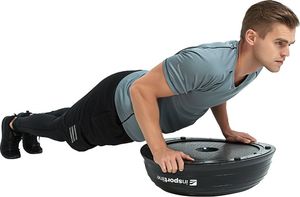 inSPORTline Trener równowagi z linkami do ćwiczeń Dome UNI Czarny 11