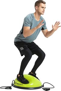 inSPORTline Trener równowagi z linkami do ćwiczeń Dome UNI Czarny 12