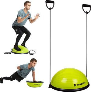 inSPORTline Trener równowagi z linkami do ćwiczeń Dome UNI Czarny 3