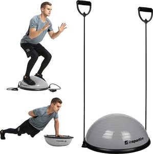 inSPORTline Trener równowagi z linkami do ćwiczeń Dome UNI Czarny 4