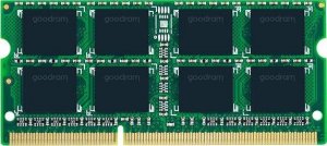 Pamięć do laptopa GoodRam SODIMM, DDR3, 4 GB, 1333 MHz, CL9 (GR1333S364L9S/4G) 1