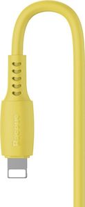 Kabel USB Baseus USB-C - Lightning 1.2 m Żółty (CATLDC-0Y) 4