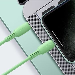 Kabel USB Baseus USB-C - Lightning 1 m Fioletowy (CATLDC-05) 14