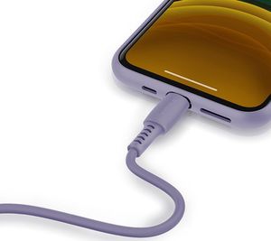 Kabel USB Baseus USB-C - Lightning 1 m Fioletowy (CATLDC-05) 3