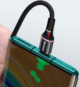 Kabel USB Baseus USB-C - USB-C 1 m Czarny (CATGH-J01) 11