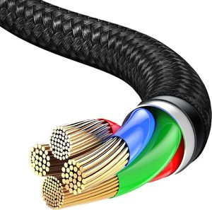 Kabel USB Baseus USB-C - USB-C 1 m Czarny (CATGH-J01) 5