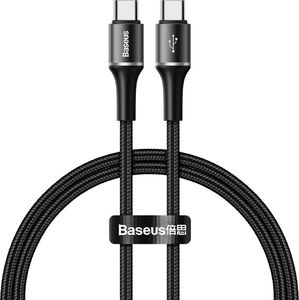 Kabel USB Baseus Wtyczka prosta USB-C - USB-C 0.5 m Czarny (CATGH-I01) 1