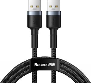 Kabel USB Baseus USB-A - USB-A 1 m Szary (CADKLF-C0G) 1