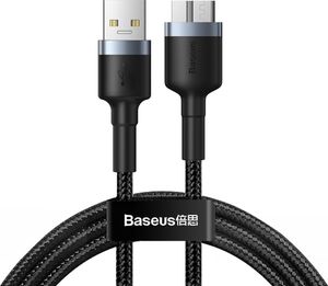 Kabel USB Baseus USB-A - micro-B 1 m Szary (CADKLF-D0G) 1