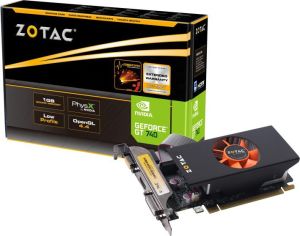 Karta graficzna Zotac GeForce GT 740 1GB GDDR5 (128-bit) VGA, DVI, HDMI (ZT-71003-10L) 1