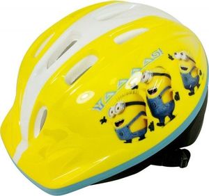 Mimoni Kask dziecięcy na rower, hulajnogę Minionki Yaaaas! żółty 1